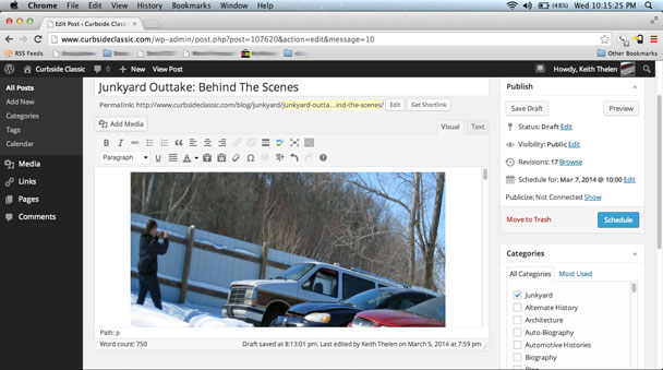 editing